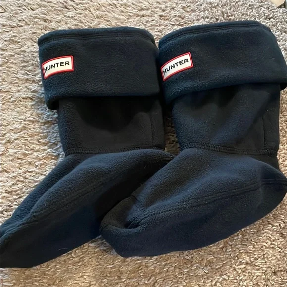 2/$15 3/$20🌹 Hunter Black Fleece Boot Liners - Picture 5 of 6